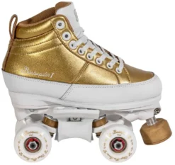 Chaya Kismet Barbiepatin Gold Roller Skates