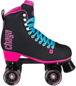Chaya Melrose Black/Pink Roller Skates