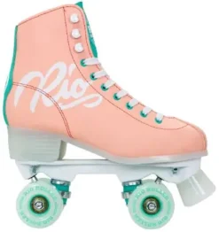 Rio Roller Script Peach Roller Skates