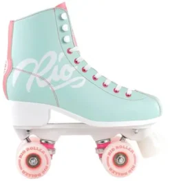 Rio Roller Script Teal Roller Skates