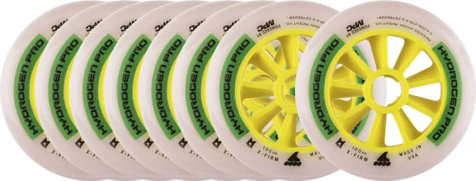 Rollerblade Hydrogen Pro Wheels 8-Pack 1 Rollerblade Hydrogen Pro Wheels 8-Pack
