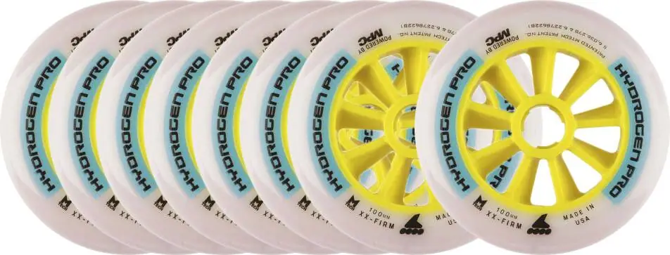 Rollerblade Hydrogen Pro Wheels 8-Pack 2 Rollerblade Hydrogen Pro Wheels 8-Pack - Image 2