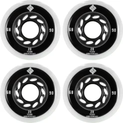 Team 20 Years 4-Pack Rollerblade Wheels -Roller Skating Universe usd team 20 years 4 pack rollerblade wheels